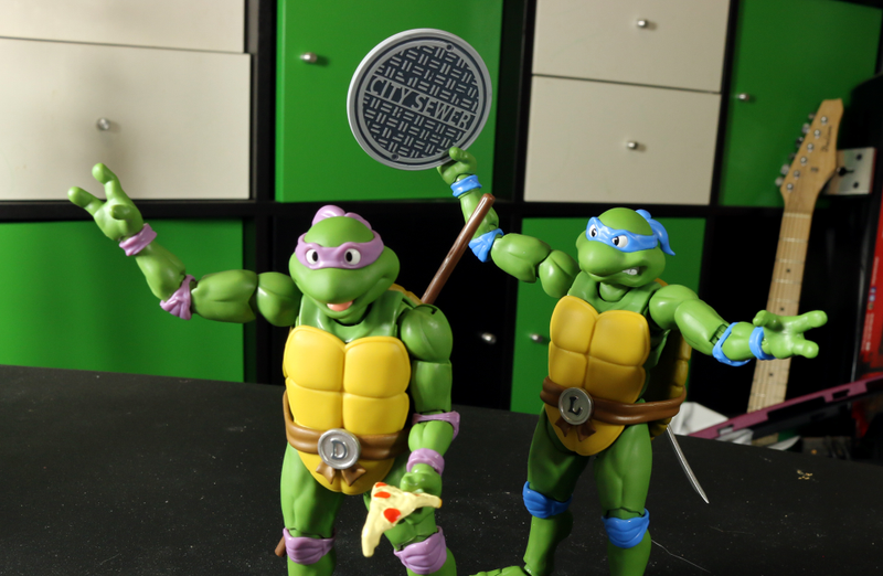 Illustration for article titled Bandai's New TMNT Figures Are The Heroes In A Halfshell We Deserve